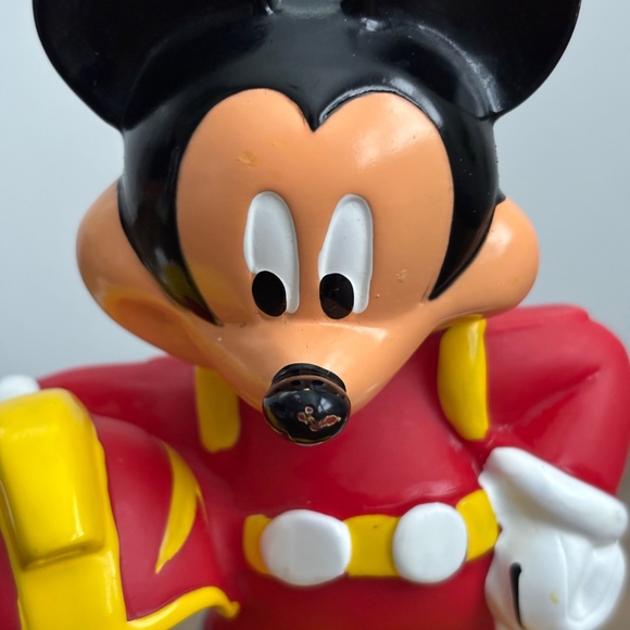 * Disney MICKEY MOUSE Roadster Racers Figure Toy w/ Helmet 5" PVC Cake Topper * - Picture 9 of 10